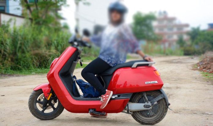 इलेक्ट्रिक स्कुटर दर्ता नगरी चलाएमा कारवाही