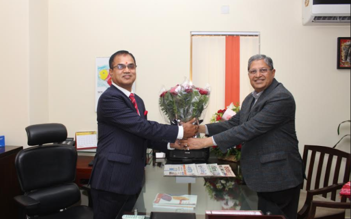 सन्राइज बैंकमा जनक शर्माको कार्यभार शुरु