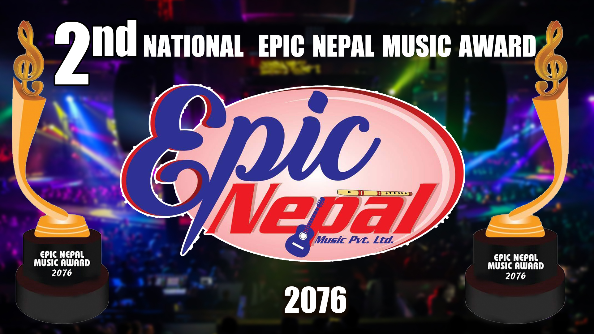 दोश्रो एपिक नेपाल म्युजिक अवार्ड २०७६ मंसिरमा