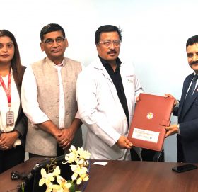 महालक्ष्मी विकास बैंक र नेपालक्यान्सर अस्पताल बीच सम्झौता