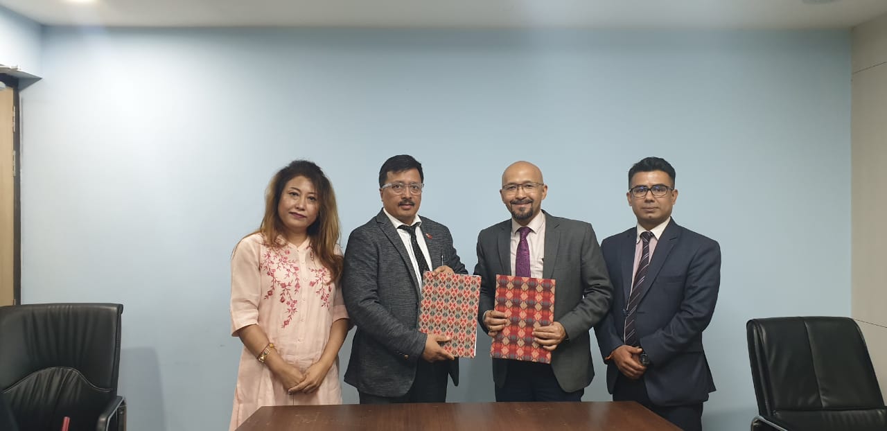 सांग्रिला डेभलपमेन्ट बैंक र नेपाल क्यान्सर हस्पिटल बिच सम्झौता