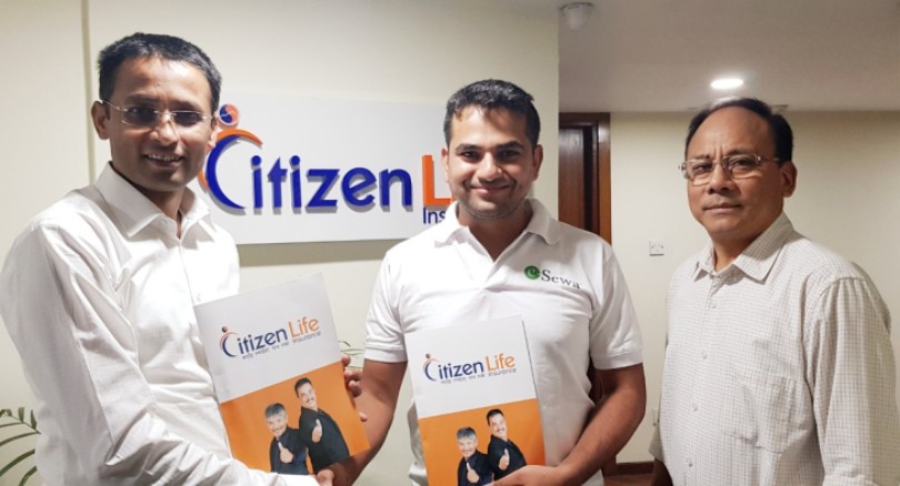 सिटिजन लाइफको बीमा शुल्क इ–सेवाबाट बाटै तिर्न सकिने