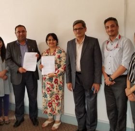 ग्लोबल आइएमई बैंक र खुल्ला विश्वविद्यालयबीच सम्झौता