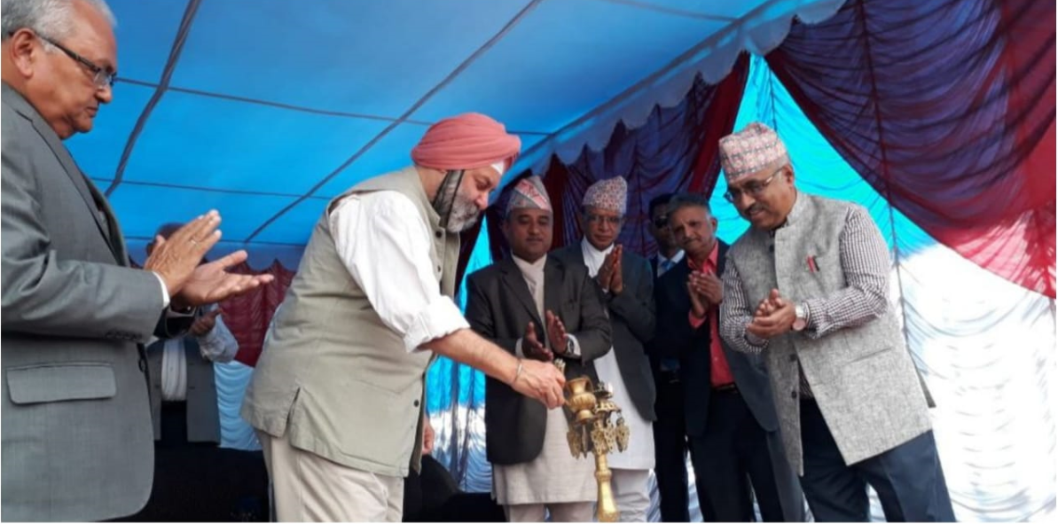 भारतद्वारा काठमाडौं जिल्लामा शैक्षिक संस्था निर्माण