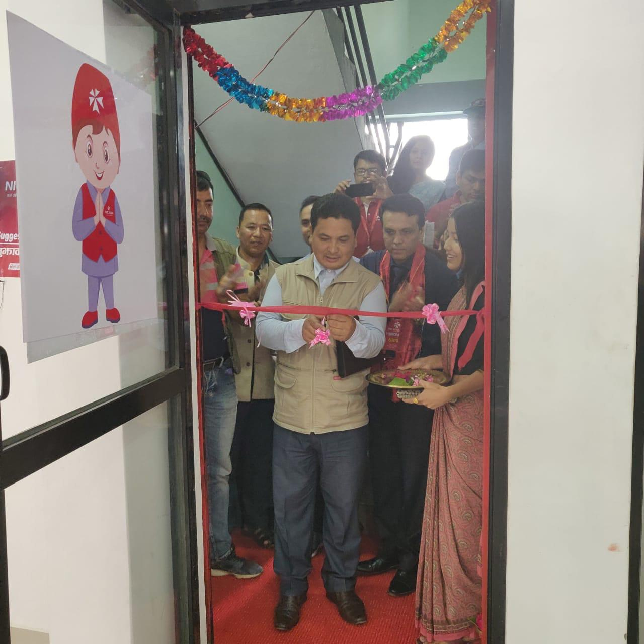 रोल्पाको लिवाङमा एन आई सी एशियाकोे नयाँ शाखा सञ्चालन