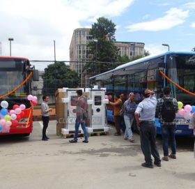 विद्युतीय बस सेवा सुरु