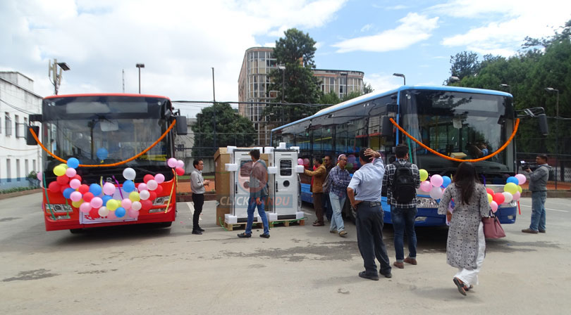 विद्युतीय बस सेवा सुरु