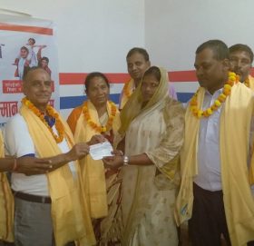 सन नेपाल लाइफ इन्स्योरेन्सद्वारा बीमा दावी रकम भुक्तानी