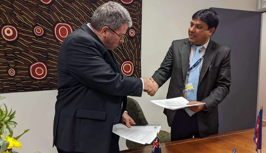 नेपाल र अष्ट्रेलियाबीच हवाईसेवा सम्झौता