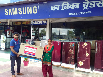 सिटी एक्सप्रेस द्घारा कुवेतमा Samsung  टि.भी. उपहार