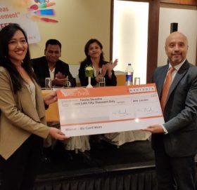 लक्ष्मी बैंकद्वारा माई कार्ड आइडियाजको विजेता सार्वजनिक