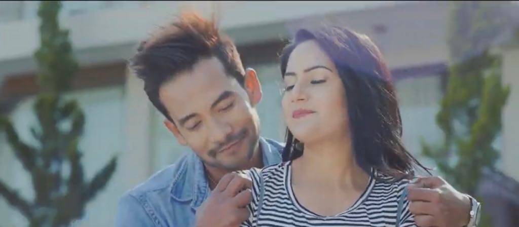 वर्षा र सुशान्त फ़िचर्ड “तिमी भएर” सार्वजनिक