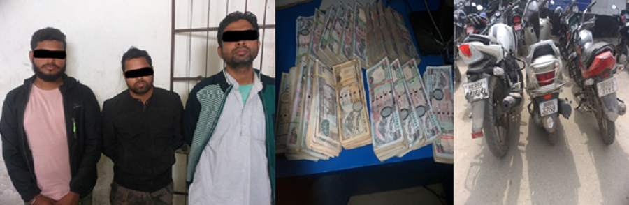 हुण्डी कारोवार गर्ने पक्राउ