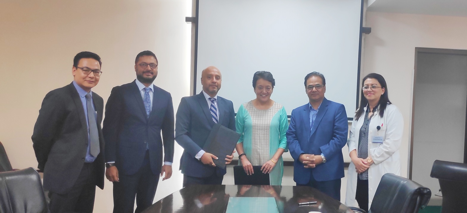 लक्ष्मी बैंक र तिलगङ्गा आँखा अस्पतालबीच सम्झौता