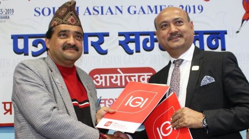 सागमा आउने विदेशी खेलाडीहरुको सामुहिक दुर्घटना विमा