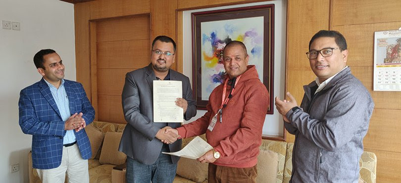 महालक्ष्मी विकास बैंक र एसबी सोलुसन्स बीच सम्झौता