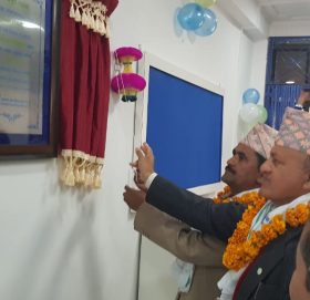 कामना सेवा विकास बैंकको नयाँ शाखा बाग्लुङ्गको हल्लनचोकमा