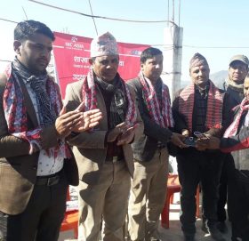 एन आई सी एशिया बैंकको शाखारहित बैंकिङ्ग सेवा अर्घाखाँचीमा