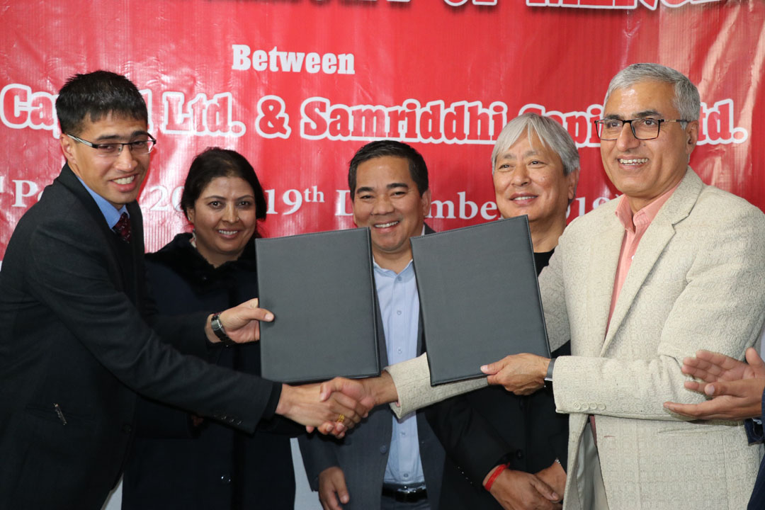 प्रभुु क्यापिटल लिमिटेड र समृद्धि क्यापिटल बीच मर्जर सम्झौता