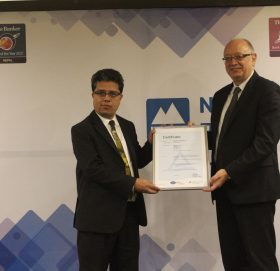 एनएमबि बैंकले पायो टभ राइल्यान्डबाट आईएसओ