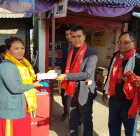 एन आई सी एशिया बैंकको थप शाखारहित बैंकिङ्ग सेवा नवलपरासीको रानीनगरमा