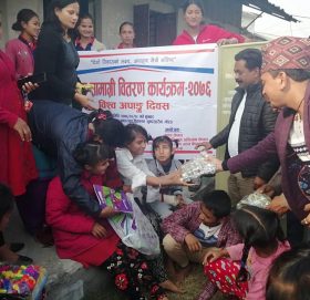 अपाङ्गता भएका विद्यार्थीको सहारा बन्दै सुन्दरहरैंचाका सङ्घ संस्था