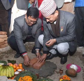 चाबहिल चोकमा स्थानान्तरण गर्न सकिने पुल निर्माण