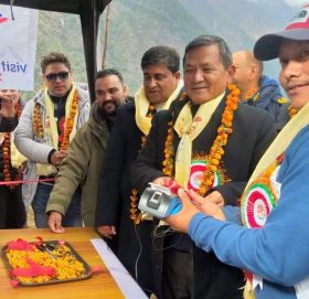 कुमारी बैंक २१औं शाखा रहित बैंकिङ्ग सेवा छोम्रोंगमा