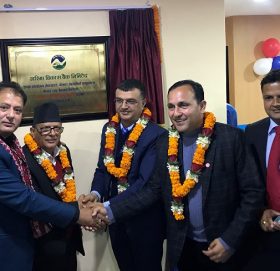 गरिमा विकास बैंकको नयाँ शाखा पोखराको लेकसाईडमा