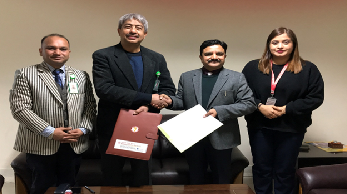 महालक्ष्मी विकास बैंक र चिरायु नेसनल हस्पिटलबीच सम्झौता
