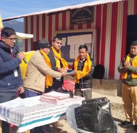 सनराइज बैंकको ४३ औं शाखारहित बैंकिङ्ग सेवा ओखलढुङ्गाको मोलुङमा