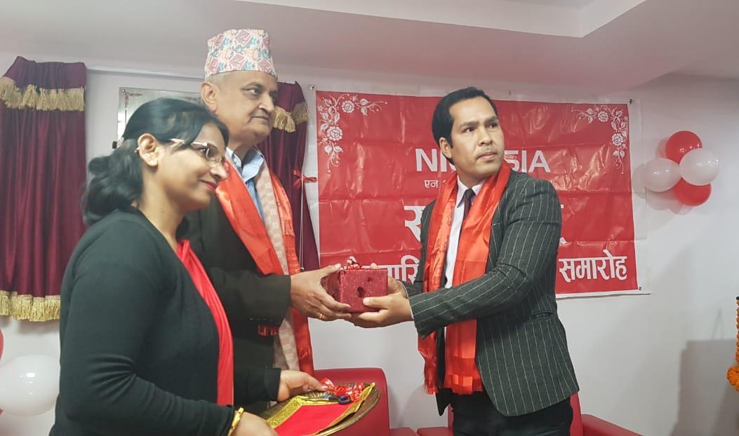 एन आई सी एशिया बैंकको नयाँ शाखा नर्सरी चोकमा