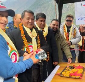 स्कीको छोम्रोंगमा कुमारी बैंकको शाखारहित बैंकङ सेवा का