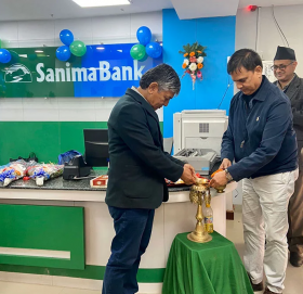 सानिमा बैंकको नयाँ शाखा जोरपाटीमा