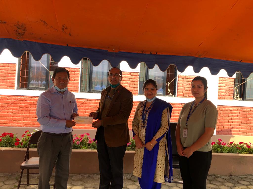 कुमारी बैंकको राष्ट्रिय कोभिड राहत कोषमा सहयोग