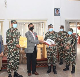 सनराइज बैंकद्घारा उपकरण सहयोग जारी