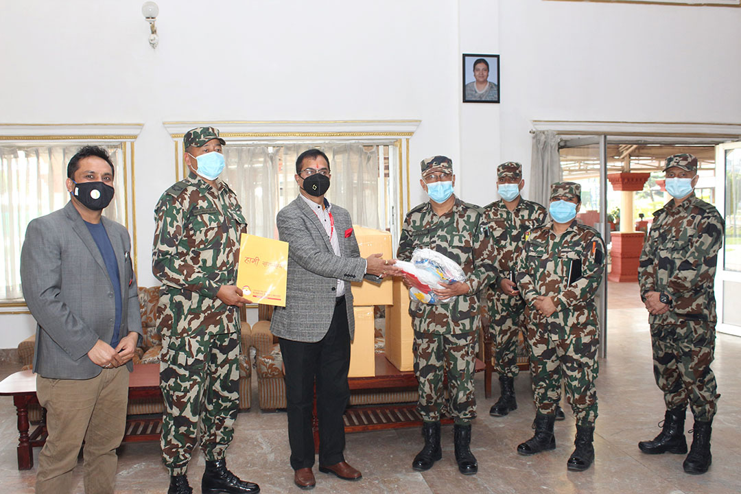 सनराइज बैंकद्घारा उपकरण सहयोग जारी