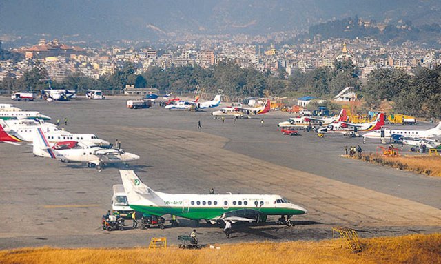 मध्यरातिदेखि अन्तरराष्ट्रिय उडान बन्द