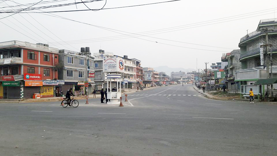 पोखरा बजार पूर्ण रुपमा नै बन्द
