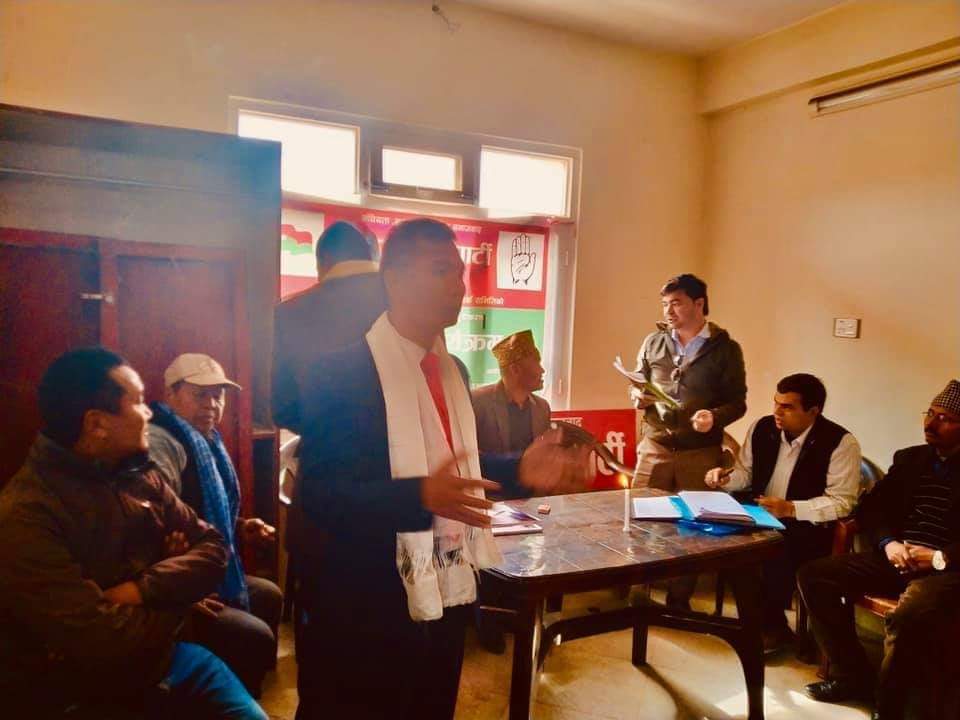 समाजवादी पार्टी दोलखा काठमाडौं सम्पर्क समिति गठन कार्यक्रम सम्पन्न