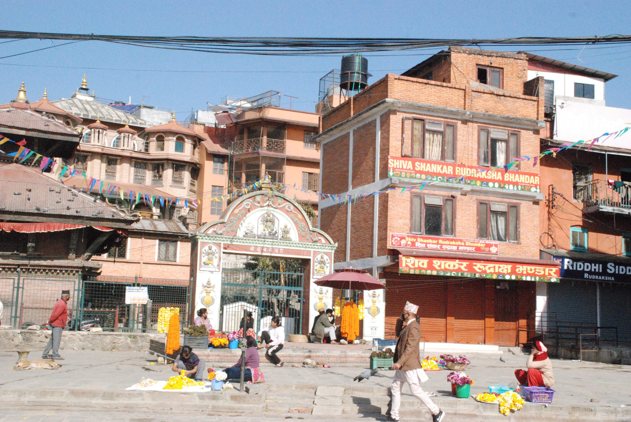 लकडाउनको १० औं दिन पशुपतिनाथ मन्दिर परिसर यस्तो देखियो