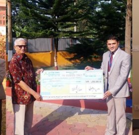 कुमारी बैंकको राष्ट्रिय कोभिड नियन्त्रण कोषमा सहयोग