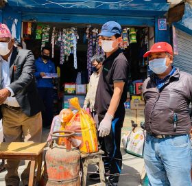 का.म.न.पा. वडा नं. ७ मा राहत विवरण सम्पन्न