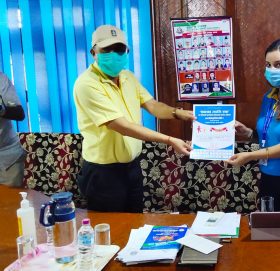 कुमारी बैंक द्धारा सहारा नेपाललाई सहयोग