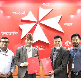 एनआईसी एशिया बैंक र नेको इन्स्योरेन्सबीच सम्झौता