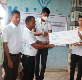 युनियन लाइफद्धारा मृतकको परिवारलाई बीमा रकम हस्तान्तरण