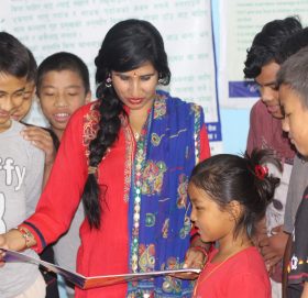 सामाजिक कार्यमा ब्यस्त चर्चित नायिका शुभेच्छा थापा