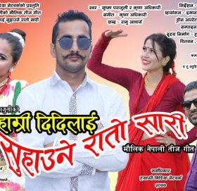 मौलिक तीज गित “हाम्री दिदिलाई सुहाउने रातो सारी” सार्बजनिक