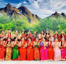 धरोहर नारायण रायमाझीको ‘मै छोरी ढल्केर नाँचेको’ तिज गित बजारमा