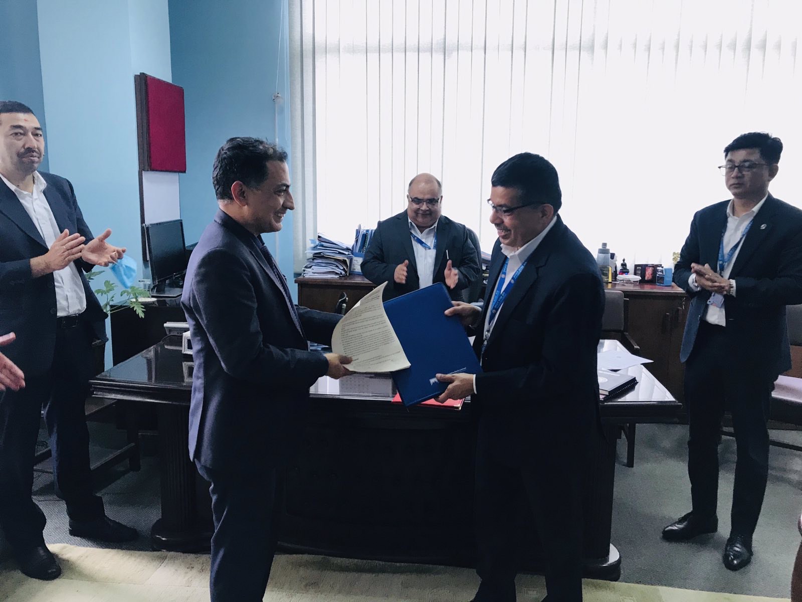 माछापुच्छ्रे बैंक र कर्मचारी सञ्चय कोषबिच सम्झौता